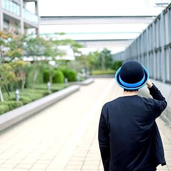 Amazon.co.jp: ジャグリング マニピュレータ ボーラー ハット 青